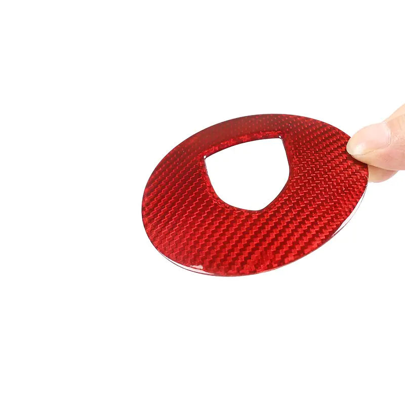 Carbon Fiber Steering Wheel Panel Cover Accessories