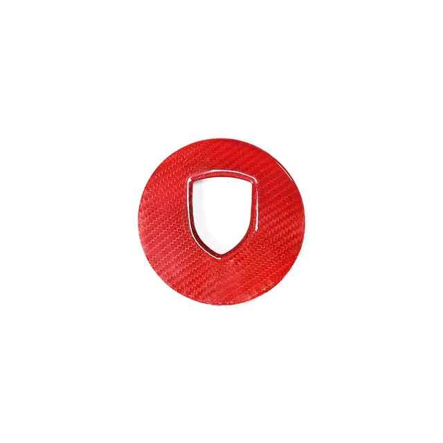 Carbon Fiber Steering Wheel Panel Cover Accessories