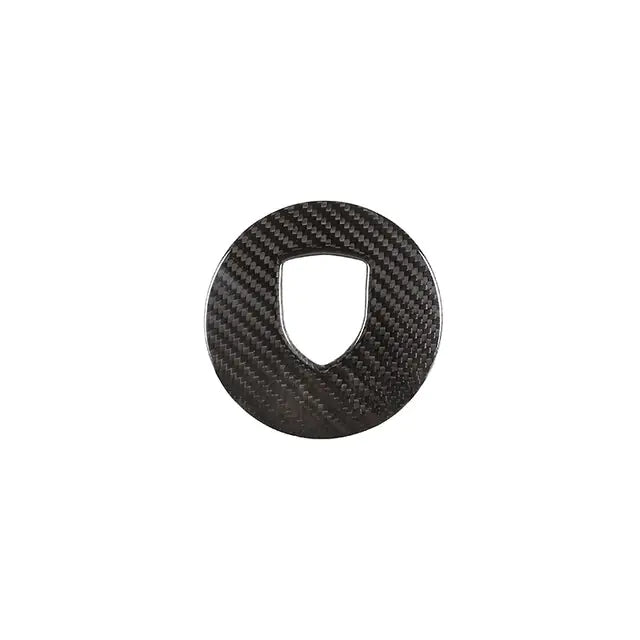 Carbon Fiber Steering Wheel Panel Cover Accessories