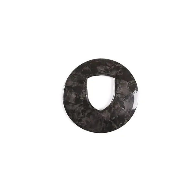 Carbon Fiber Steering Wheel Panel Cover Accessories